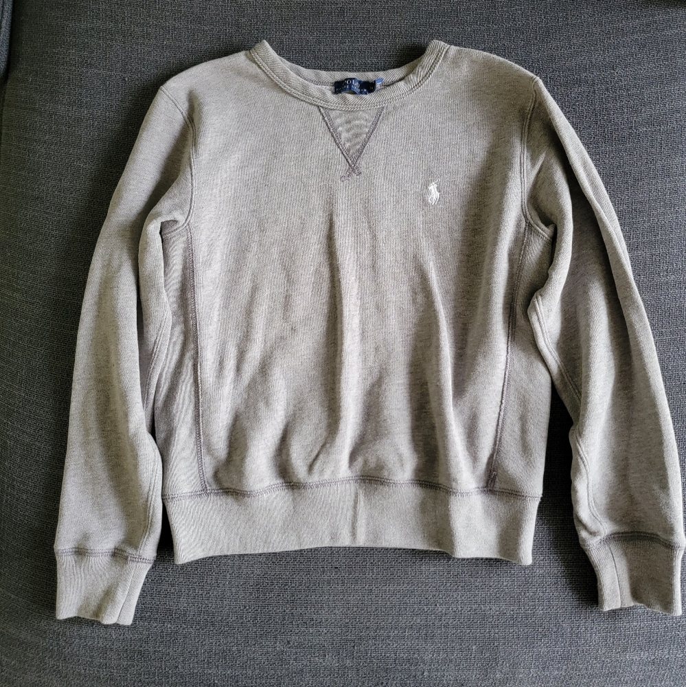 Polo by Ralph Lauren gray women's sweater